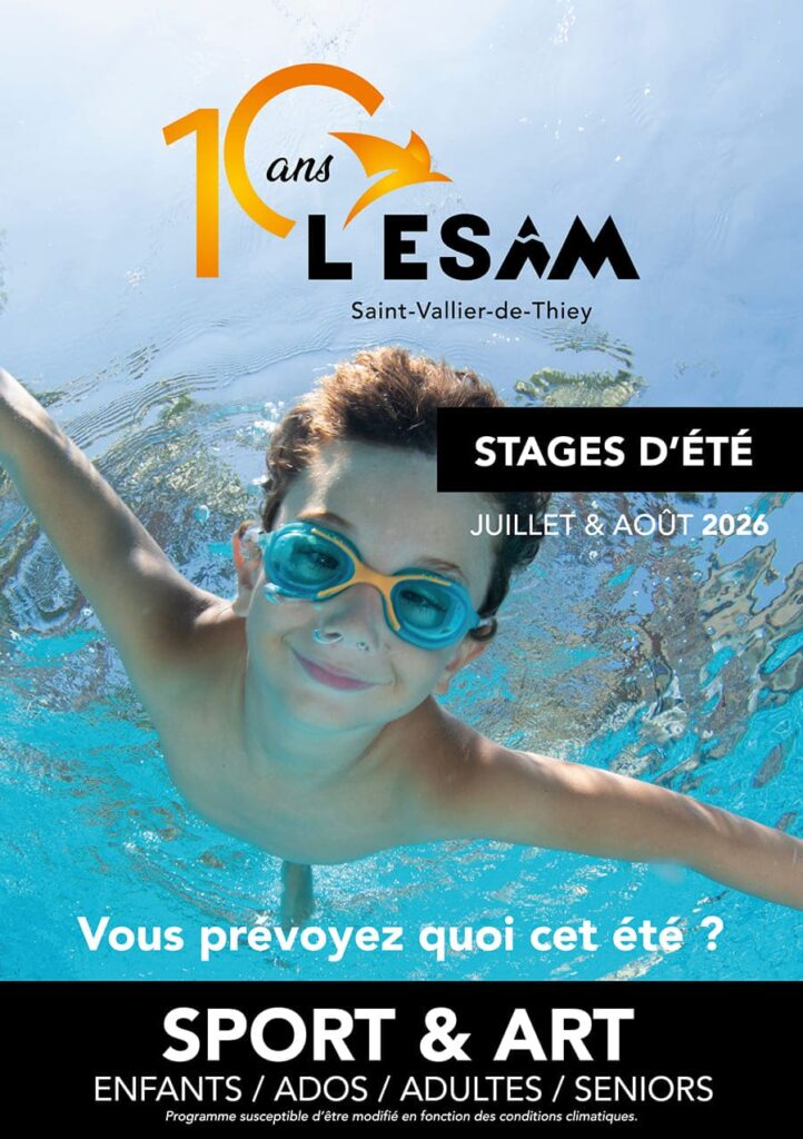 stage été enfants