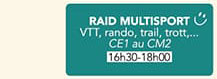 Raid multisport Saint Vallier