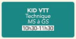 Cours de VTT enfant
