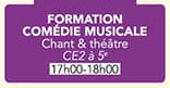 Cours de comédie musicale ado Saint Vallier