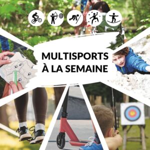 Stage multisports à la semaine – Du 19 au 23 octobre
